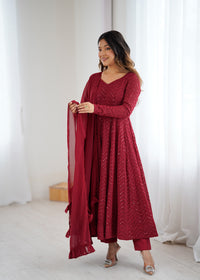 Ayesha Anarkali Suit  Traditional Flair Women's Anarkali Dress