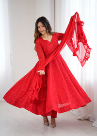 Noor Anarkali Suit  Wedding Special Women's Anarkali Dress