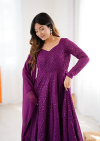 Zarina Anarkali Suit  Designer Ethnic Women's Anarkali Dress