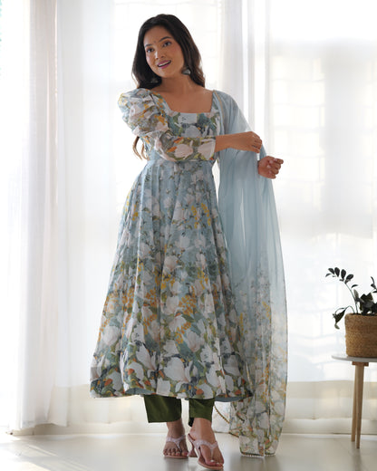 Gulnaar Anarkali Suit  Luxury Ethnic Women's Anarkali Dress