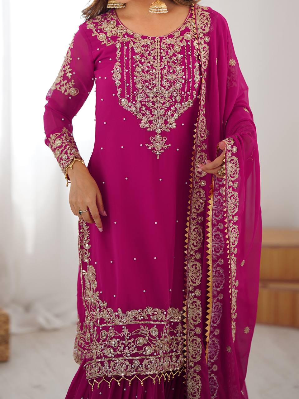 Roshni Salwar-Kameez  Premium Ethnic Women's Anarkali Dress
