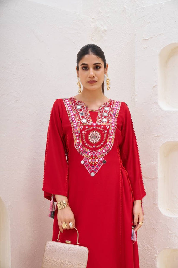 Zarina Cord-Set  Designer Ethnic Women's Anarkali Dress