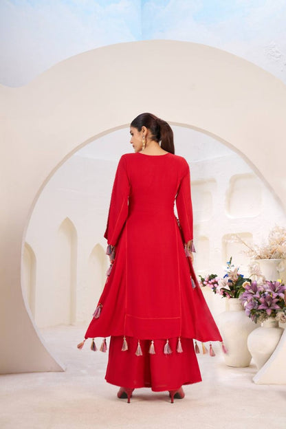 Zarina Cord-Set  Designer Ethnic Women's Anarkali Dress