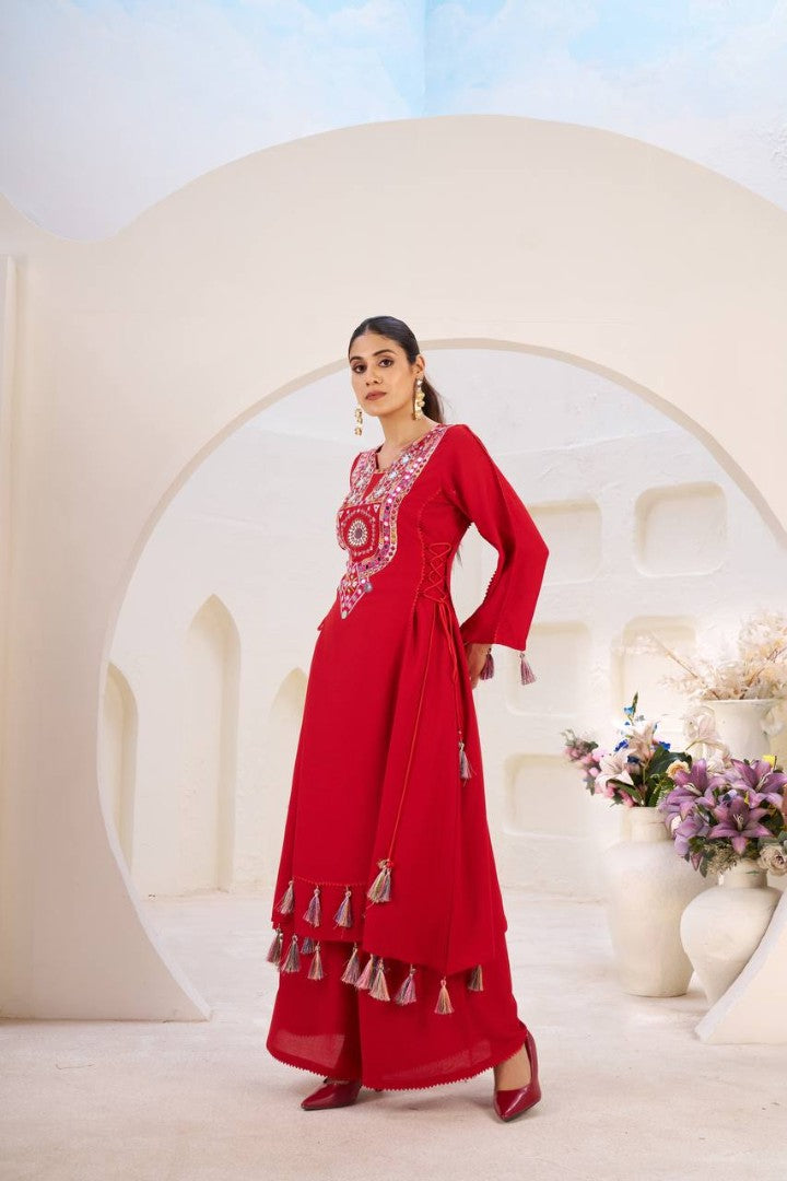 Zarina Cord-Set  Designer Ethnic Women's Anarkali Dress