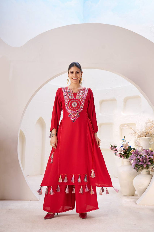 Zarina Cord-Set  Designer Ethnic Women's Anarkali Dress