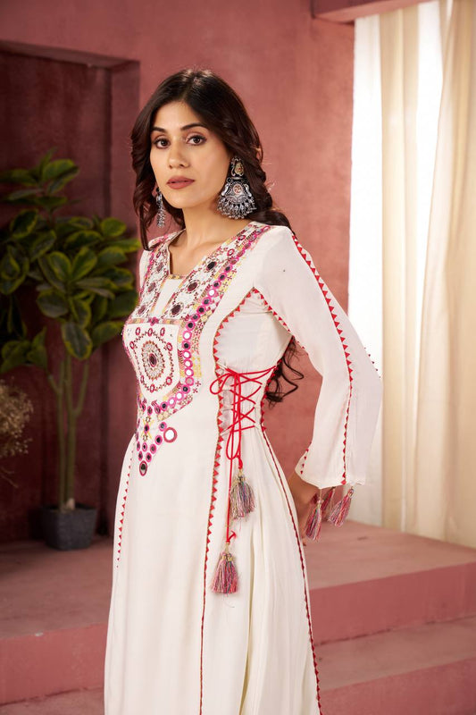 Elegant Cord-Set  Party Wear Women's Anarkali Dress