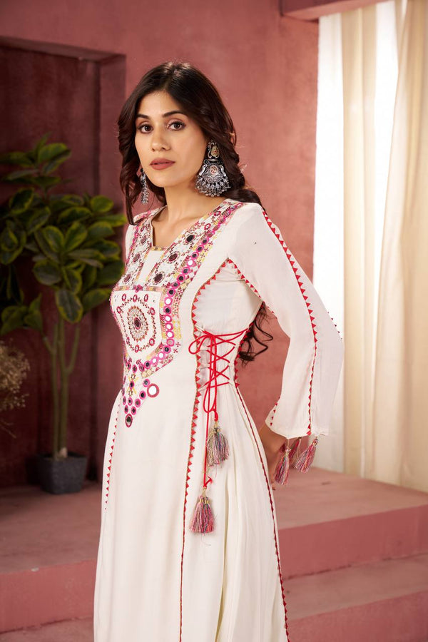 Elegant Cord-Set  Party Wear Women's Anarkali Dress