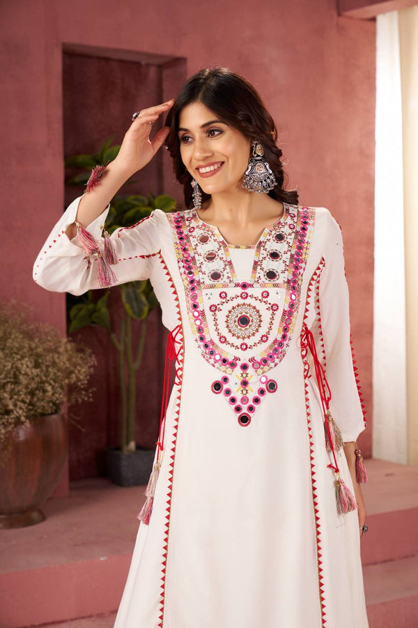 Elegant Cord-Set  Party Wear Women's Anarkali Dress
