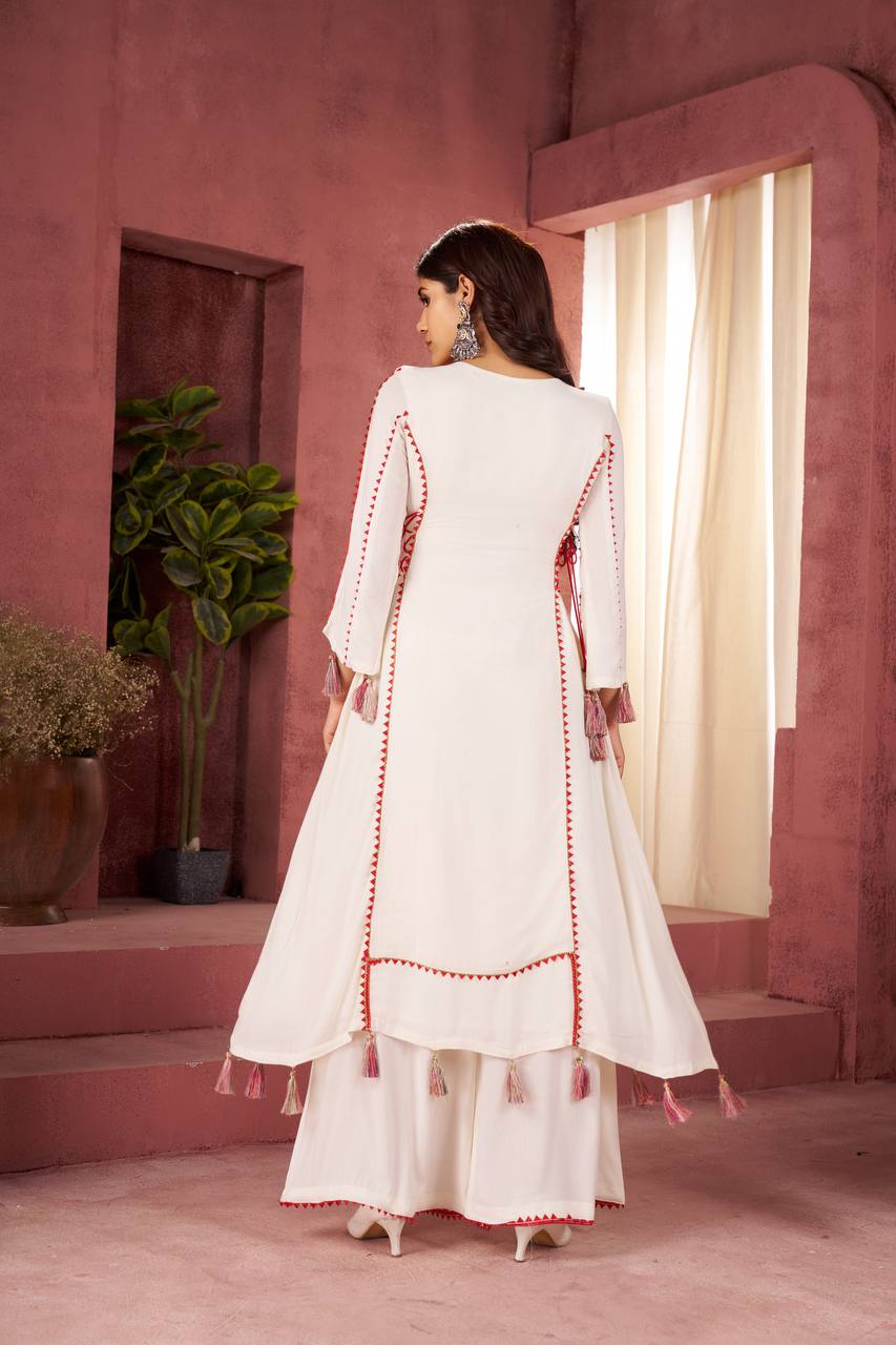 Elegant Cord-Set  Party Wear Women's Anarkali Dress