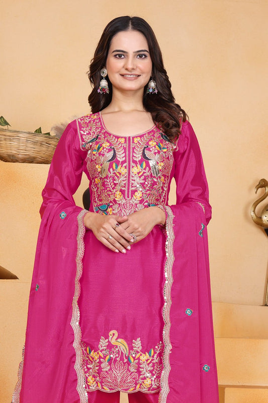 Royal Salwar Suit  Embroidered Festive Women's Anarkali Dress