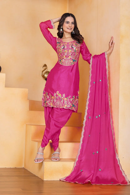 Royal Salwar Suit  Embroidered Festive Women's Anarkali Dress