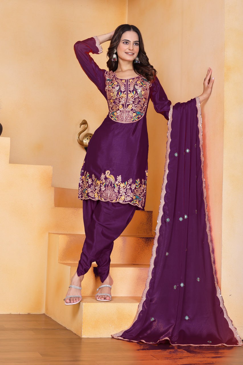 Elegant Salwar Suit  Party Wear Women's Anarkali Dress