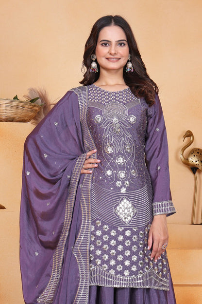 Gulnaar Salwar Suit  Luxury Ethnic Women's Anarkali Dress