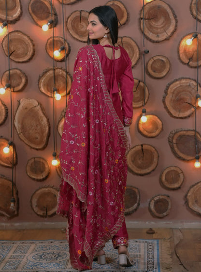 Nazakat Salwar Suit  Heritage Style Women's Anarkali Dress