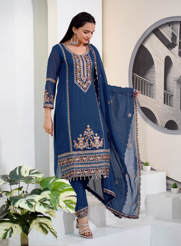 Mahira Salwar Suit  Traditional Flair Women's Anarkali Dress