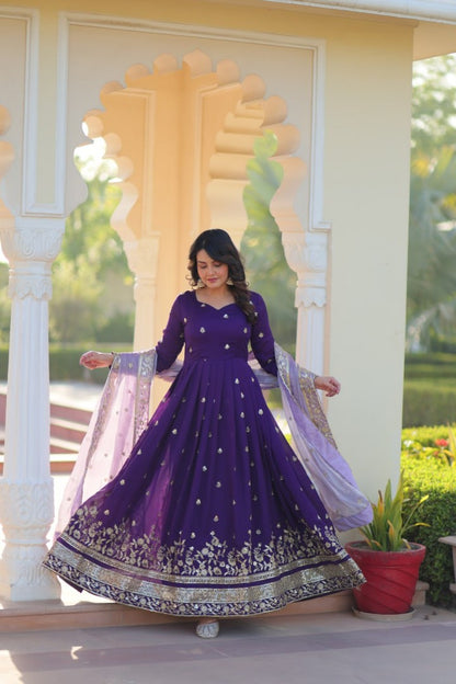 Elegant Gown  Party Wear Women's Anarkali Dress