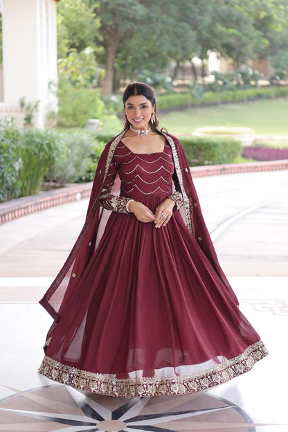 Noor Gown  Wedding Special Women's Anarkali Dress