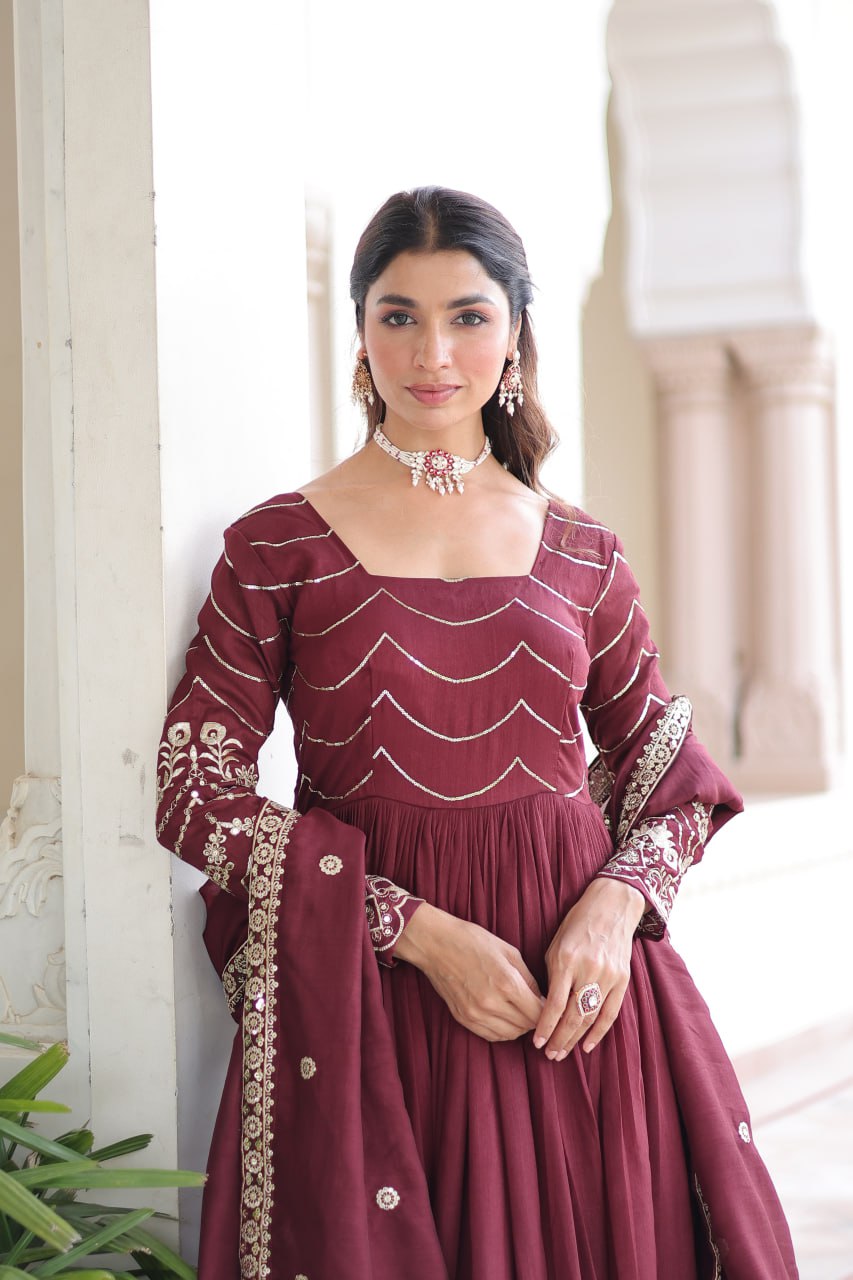 Noor Gown  Wedding Special Women's Anarkali Dress