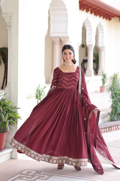 Noor Gown  Wedding Special Women's Anarkali Dress