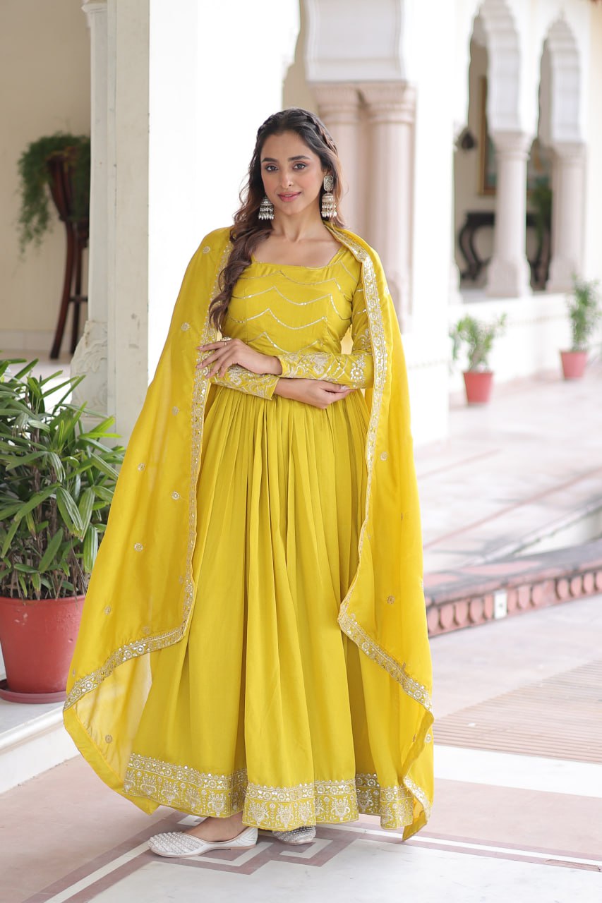 Ayesha Gown  Traditional Flair Women's Anarkali Dress
