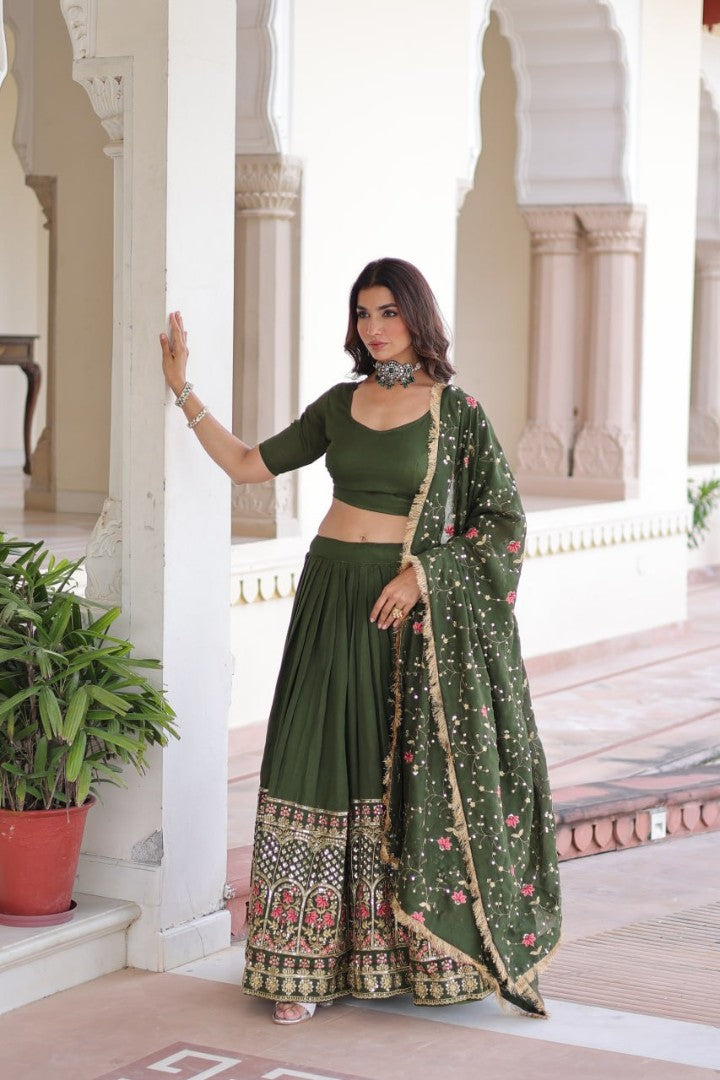Luxury Traditional Lehenga Choli for Women Style 020