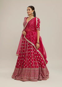 Wedding Bridal Lehenga Choli Outfit Style 030