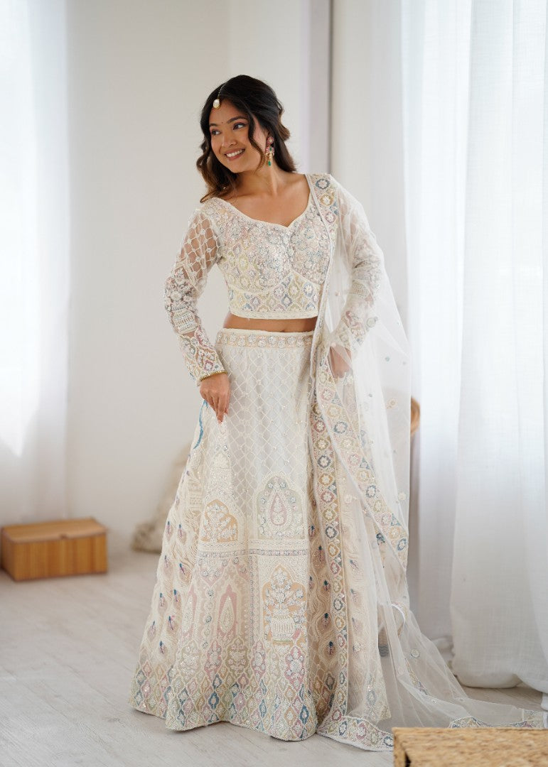 Designer Wedding Lehenga Set Style 001
