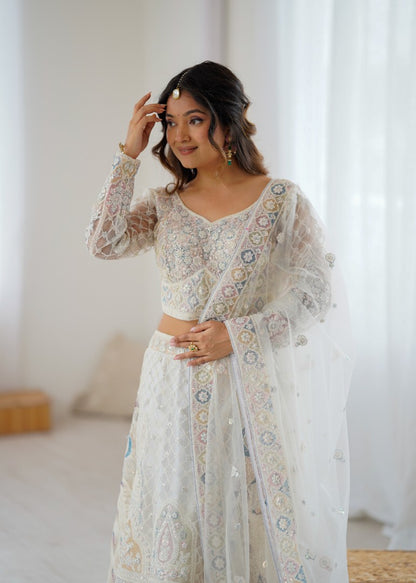 Designer Wedding Lehenga Set Style 001