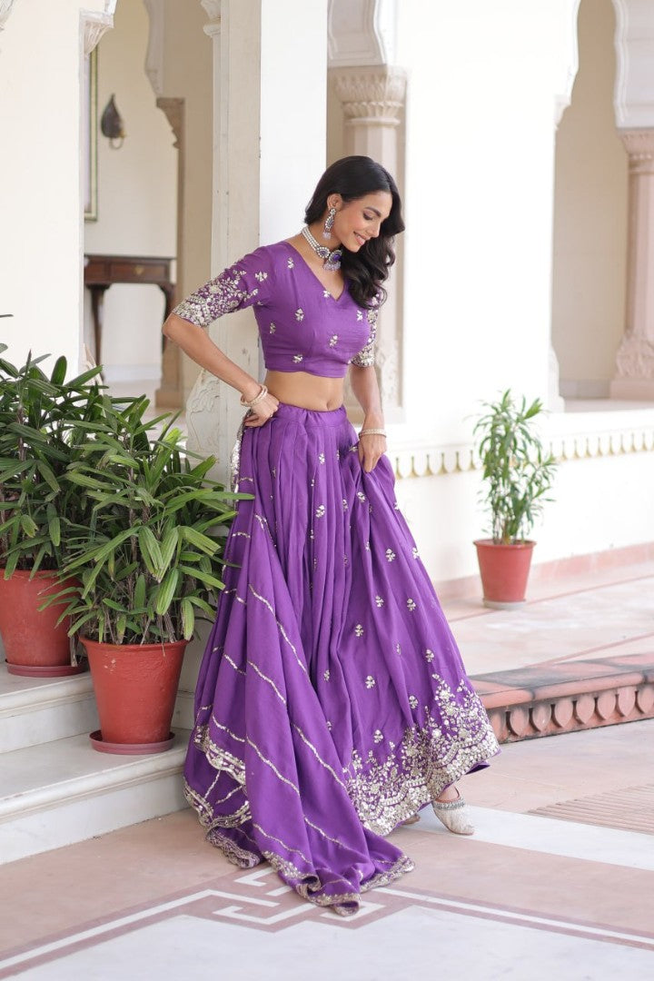 Designer Wedding Lehenga Set Style 027