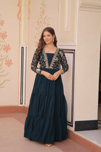 Meher Gown  Classic Festive Women's Anarkali Dress