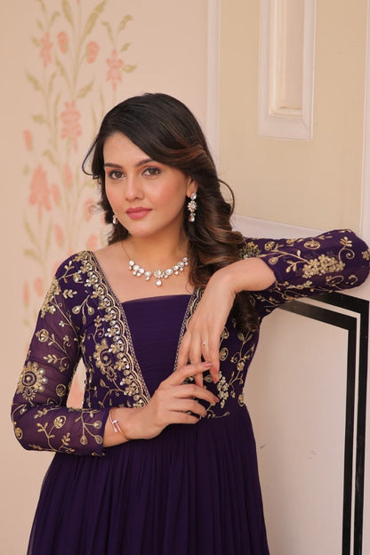 Meher Gown  Classic Festive Women's Anarkali Dress