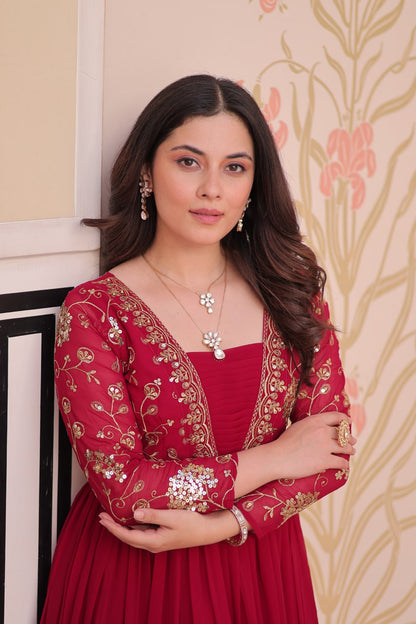 Sana Gown  Premium Ethnic Women's Anarkali Dress