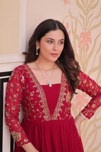 Sana Gown  Premium Ethnic Women's Anarkali Dress