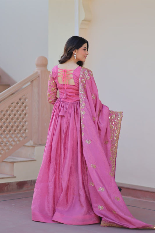 Nazakat Gown  Heritage Style Women's Anarkali Dress
