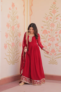 Zoya Gown  Party Wear Women's Anarkali Dress