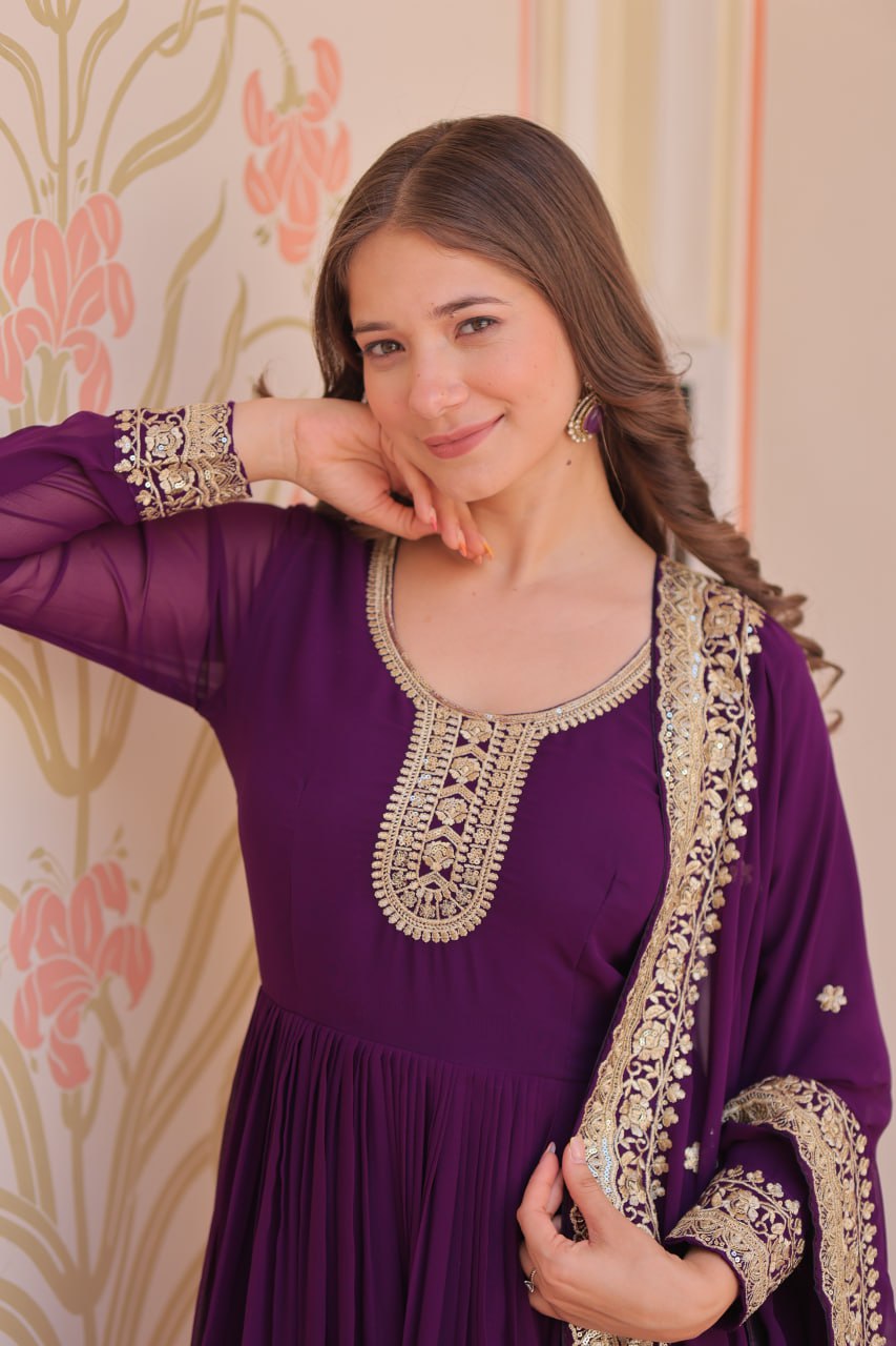 Aafreen Gown  Designer Ethnic Women's Anarkali Dress