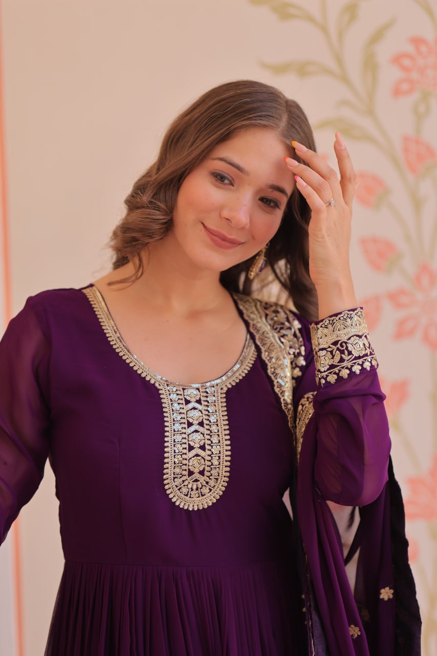 Aafreen Gown  Designer Ethnic Women's Anarkali Dress