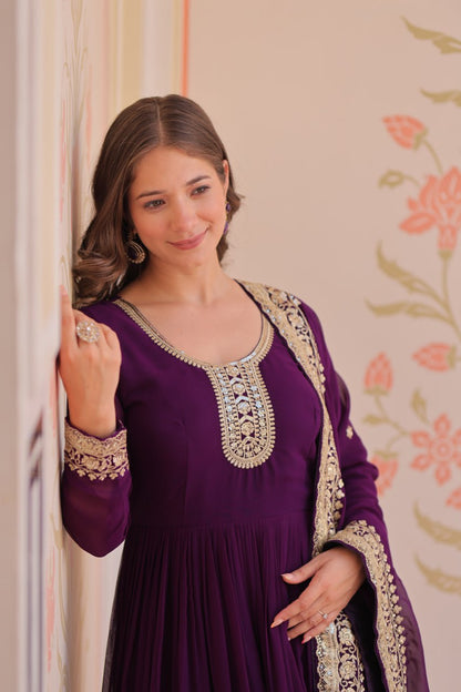 Aafreen Gown  Designer Ethnic Women's Anarkali Dress