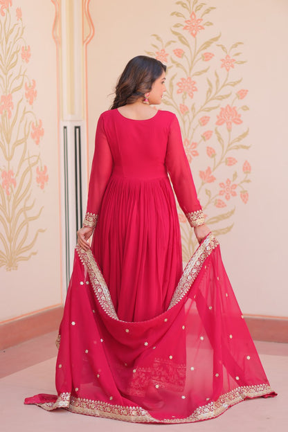 Heer Gown  Wedding Special Women's Anarkali Dress