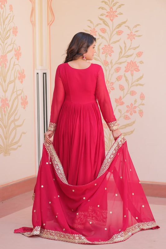 Heer Gown  Wedding Special Women's Anarkali Dress