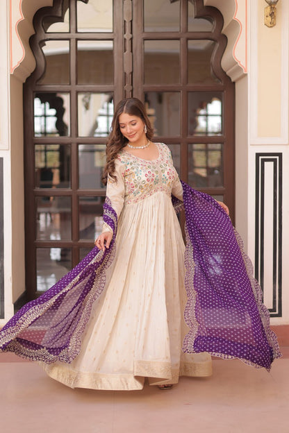 Mahira Gown  Traditional Flair Women's Anarkali Dress