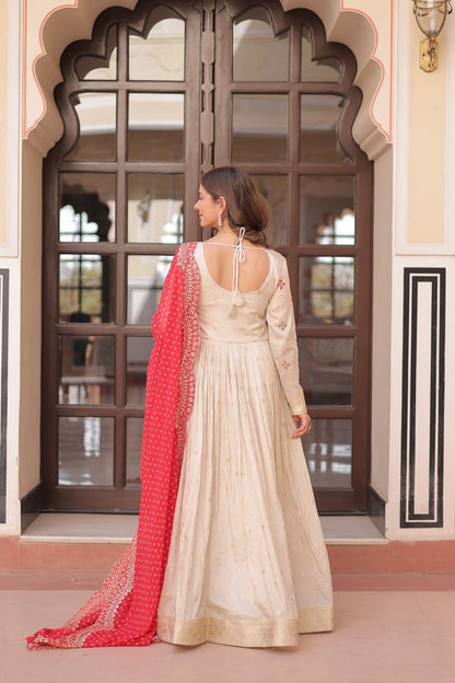 Naira Gown  Luxury Ethnic Women's Anarkali Dress