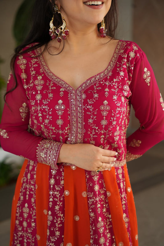 Roshni Gown  Premium Ethnic Women's Anarkali Dress