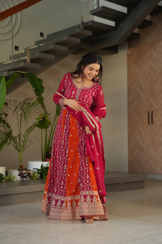 Roshni Gown  Premium Ethnic Women's Anarkali Dress