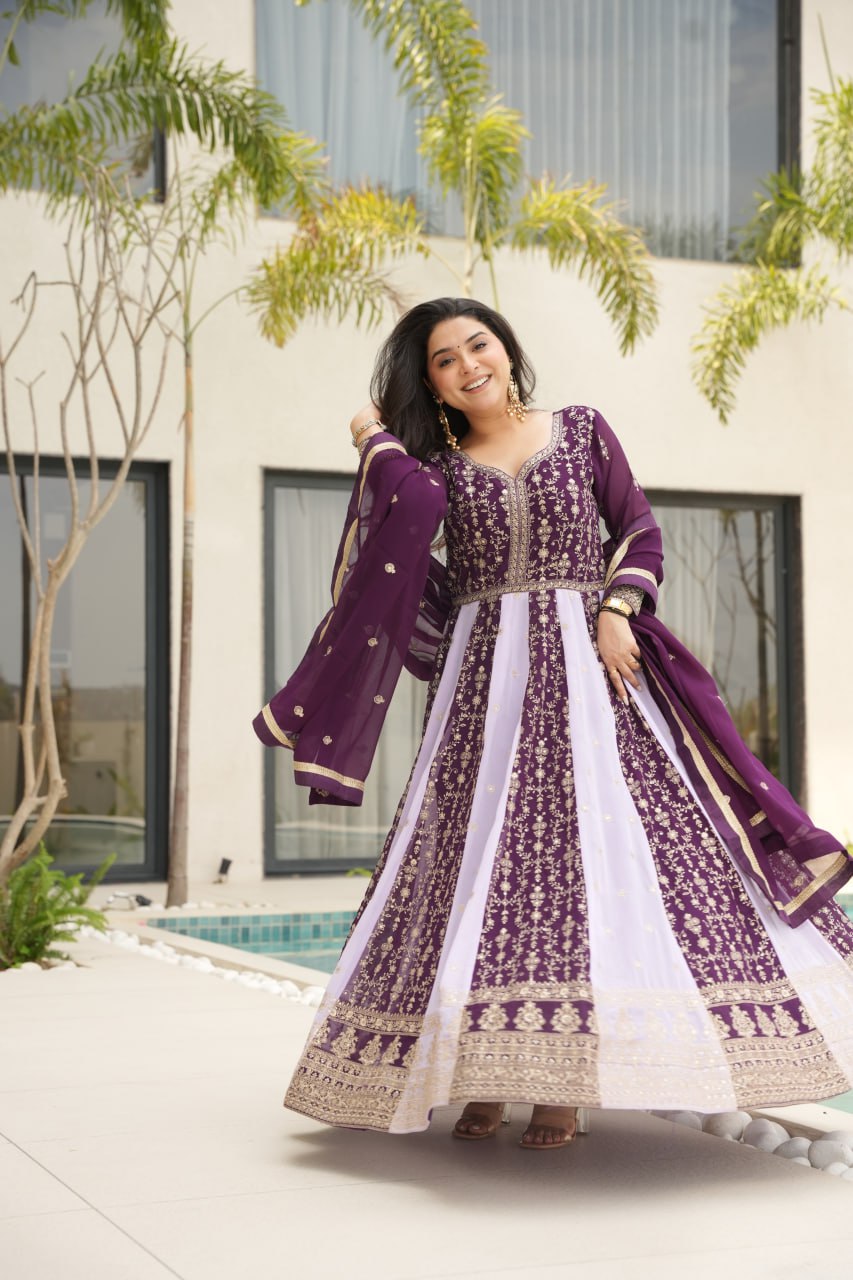 Sultana Gown  Heritage Style Women's Anarkali Dress