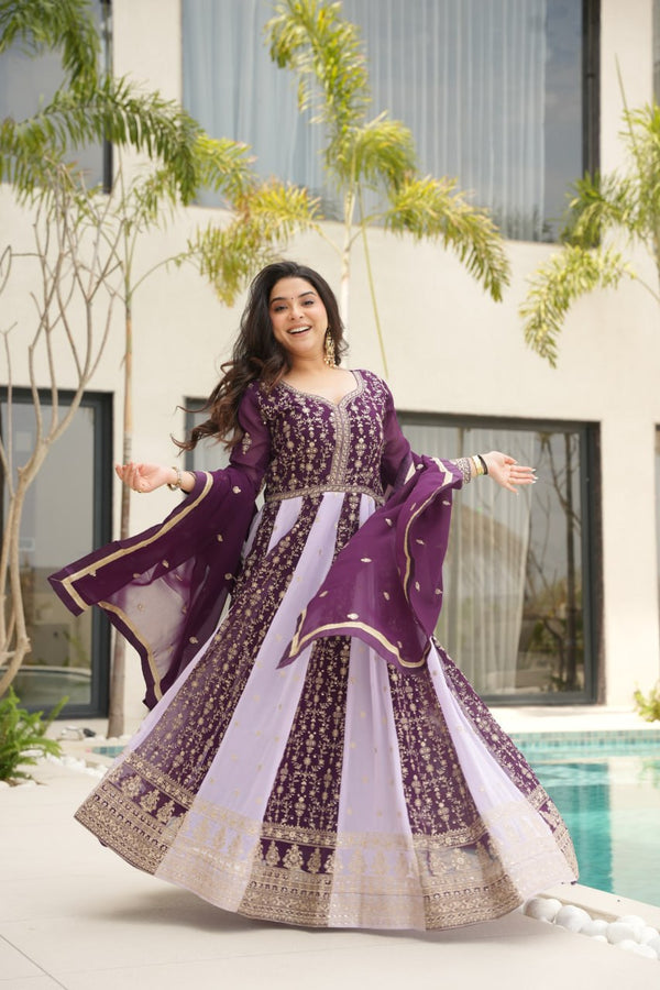 Sultana Gown  Heritage Style Women's Anarkali Dress
