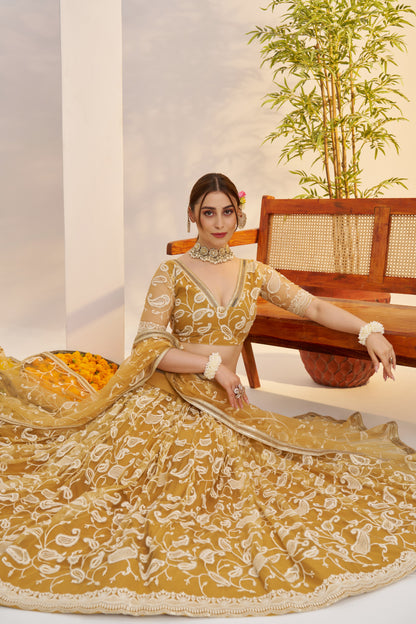 Luxury Bridal Lehenga Choli Outfit Style 032