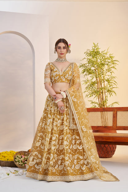 Luxury Bridal Lehenga Choli Outfit Style 032