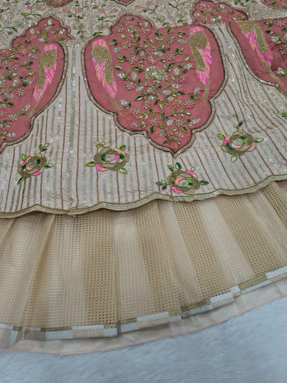 Traditional Bridal Lehenga Choli Outfit Style 013