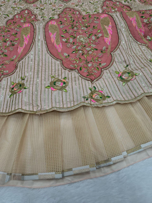 Traditional Bridal Lehenga Choli Outfit Style 013